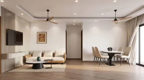 2-bedroom furnished corner apartment in south Nha Trang, 18M VND/month