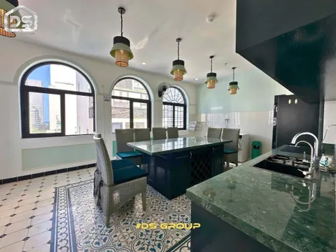 Spacious 70 m² penthouse apartment for rent in central Nha Trang, 16M VND/month