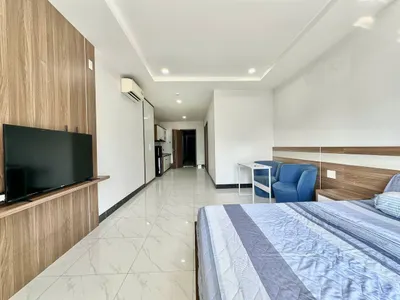 Furnished 50 m² studio for rent near the sea, Lý Nam Đế street — 4/5