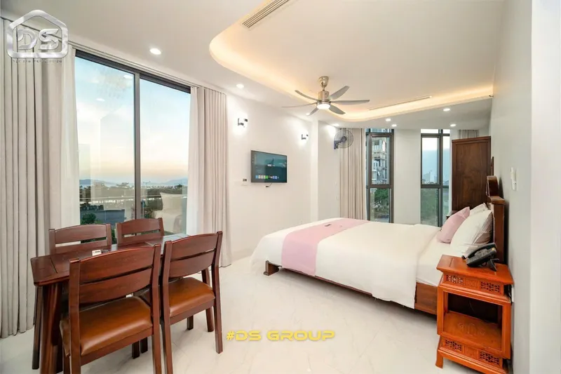 Furnished apartment in Hòn Xện, 13.5M VND/month