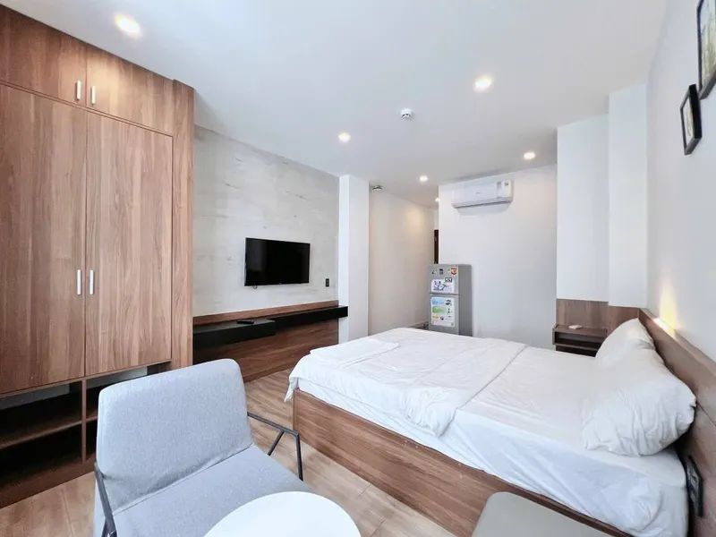 Cozy studio for rent, Nguyễn Thiện Thuật district (apt 403)