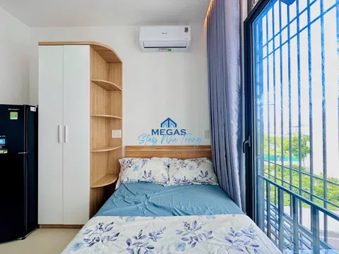 Fully Furnished Studio Apartment – Ha Quang 1, Phước Long – Balcony, 7M VND/month
