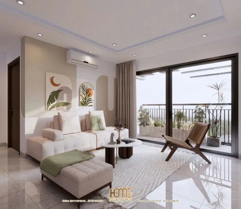 2-bedroom apartment for rent, HUD Phuoc Long, 65 m² — 2/10