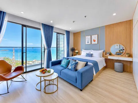 Studio at Marina Suites, 48 m², sea view, 20M VND/month