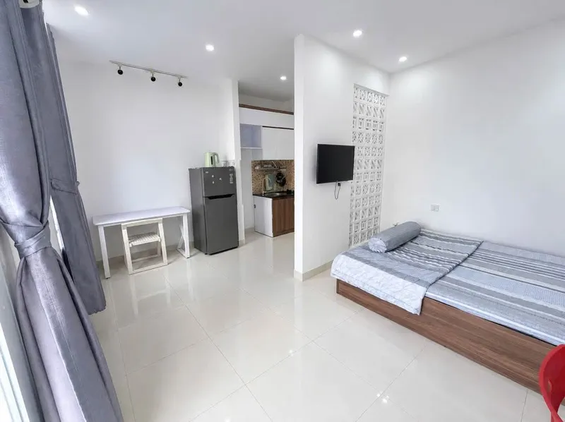 Căn hộ 1 phòng ngủ đầy đủ nội thất cho thuê tại Mỹ Gia, Nha Trang, 8,5 triệu VND/tháng — 4/10