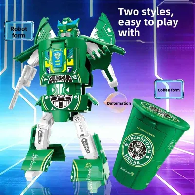 Transforming robot toy, 70k VND each — 5/6