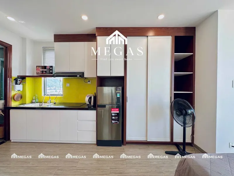 Fully furnished studio with balcony, Phuoc Long, 11.5M VND/month — 6/6