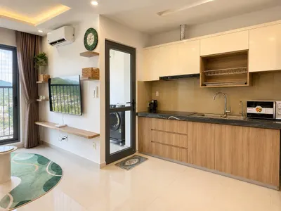 2-bedroom furnished apartment for rent, CT9 Vinh Diem Trung — 3/7