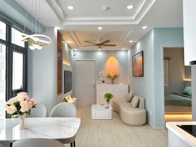 2-bedroom furnished apartment for rent at Muong Thanh Oceanus, 22M VND/month — 3/10