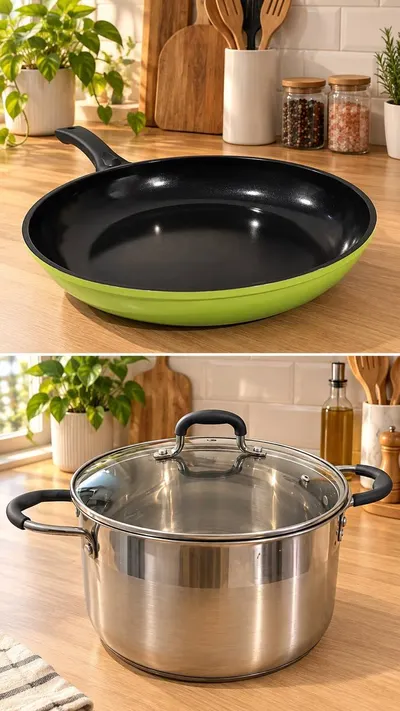 Household items sale in Nha Trang (relocation): suitcase, fan, pots, blender, meat grinder — 5/5