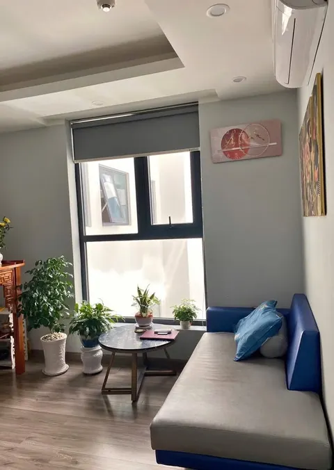 1-bedroom furnished apartment near Tran Phu beach, HUD Nguyen Thien Thuat, 15M VND/month