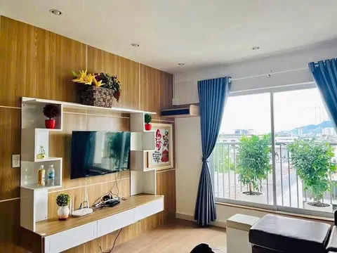 2-bedroom 70 m² furnished apartment for rent in Phước Hải, South Nha Trang, 15M VND/month