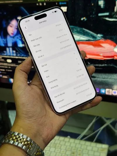 iPhone 15 Plus Pink 128GB, international version, 12.99M VND — 5/9