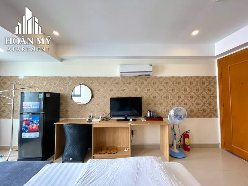 Furnished studio for rent, Hùng Vương street — 6/7