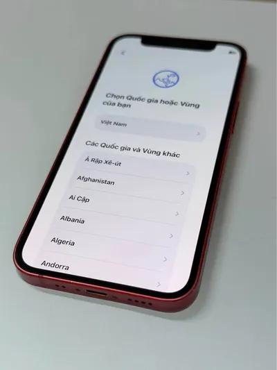 Apple iPhone 12 mini 128GB (red), 85% condition — 6/9