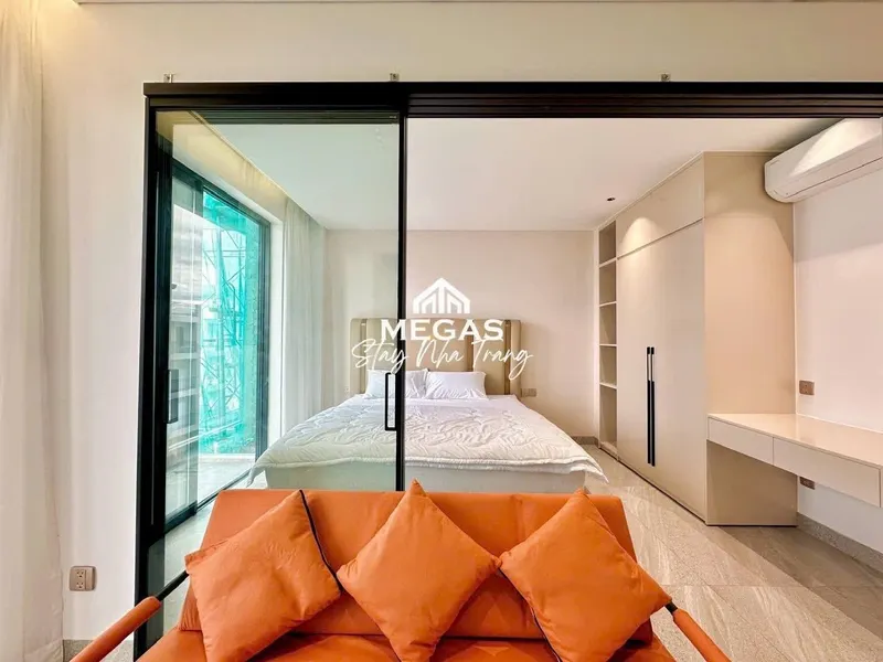 1-Bedroom Furnished Apartment with Balcony – Southwest Nha Trang – 14M VND/month