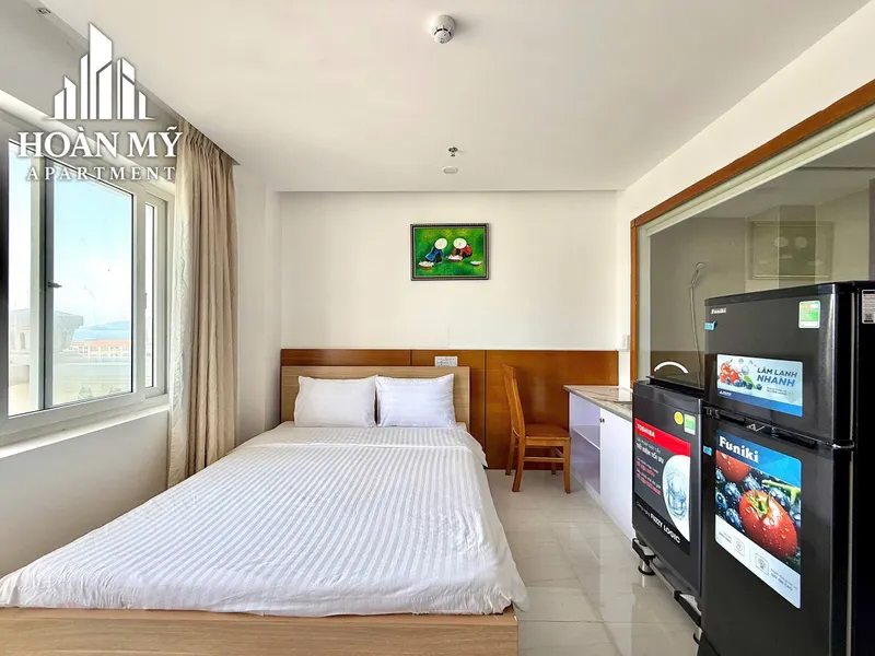 带家具单间公寓，Chợ Đầm 区，6 层，有电梯 — 6/6