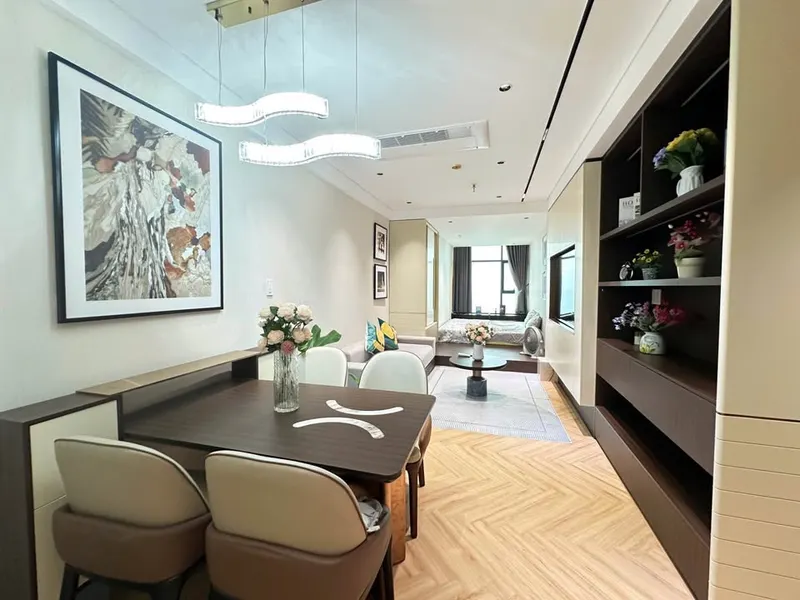 Fully furnished apartment for rent at Muong Thanh 60, Tran Phu, 16M VND/month — 3/10
