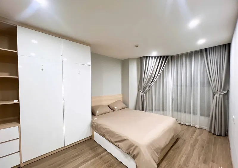 两居室带全套家具公寓，HUD Building，市中心，每月2000万越南盾 — 7/10