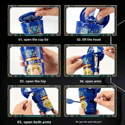 Transforming robot toy, 70k VND each — 4/6