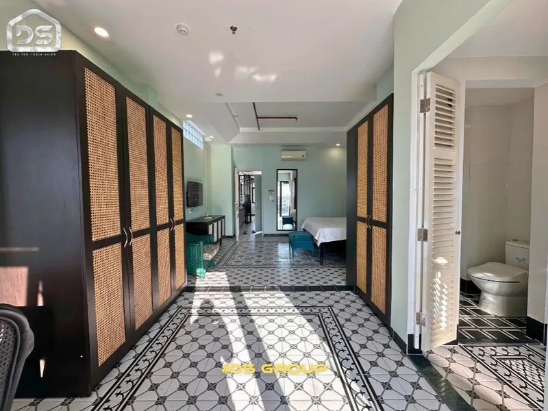Spacious 70 m² penthouse apartment for rent in central Nha Trang, 16M VND/month