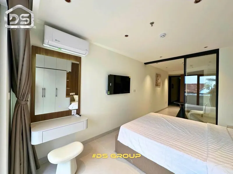 芽庄 Đặng Huy Trứ 街一居室带家具公寓，月租1200万越南盾 — 4/6