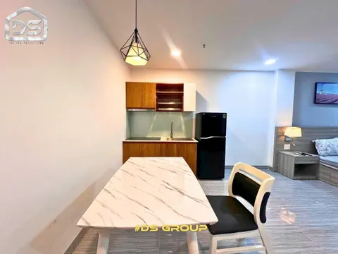 35 m² furnished apartment on Van Don, city centre, 8M VND/month
