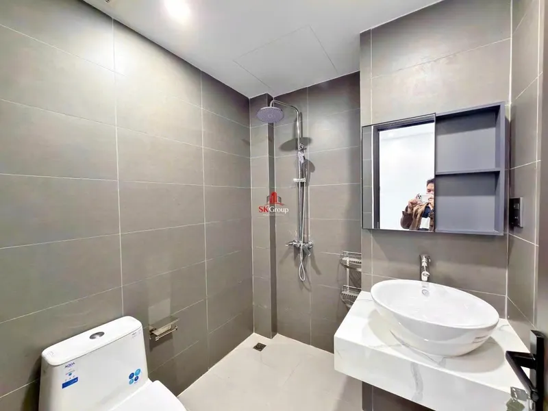 1-bedroom furnished apartment, Doan Tran Nghiep alley 84, 9.5M VND/month — 2/7