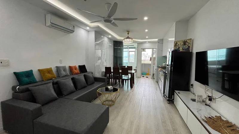 2-Bedroom, 2-Bathroom Sea-View Apartment – Muong Thanh – 16.5M VND/month