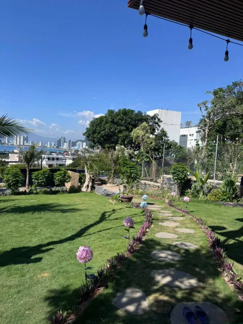 2-bedroom hillside house with sea view for rent, north Nha Trang