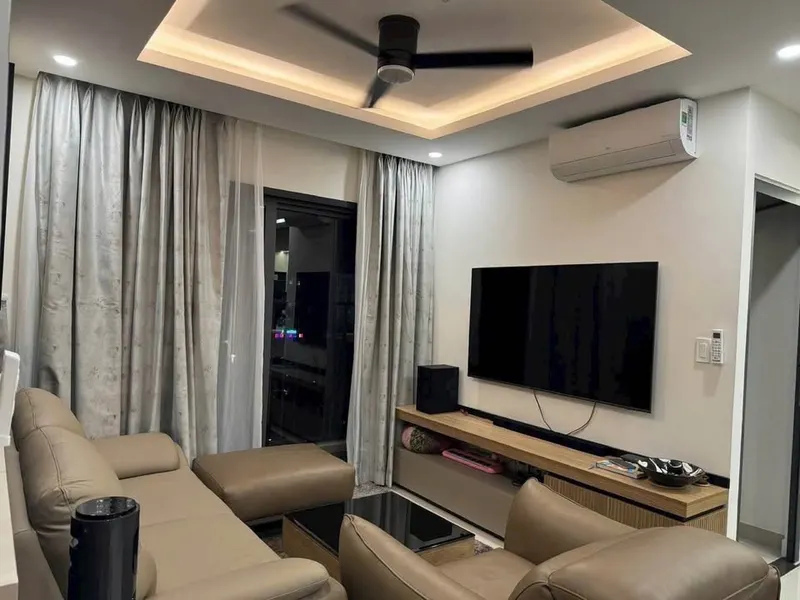 2-bedroom apartment for rent, lake-diagonal view, 22M VND/month — 4/5