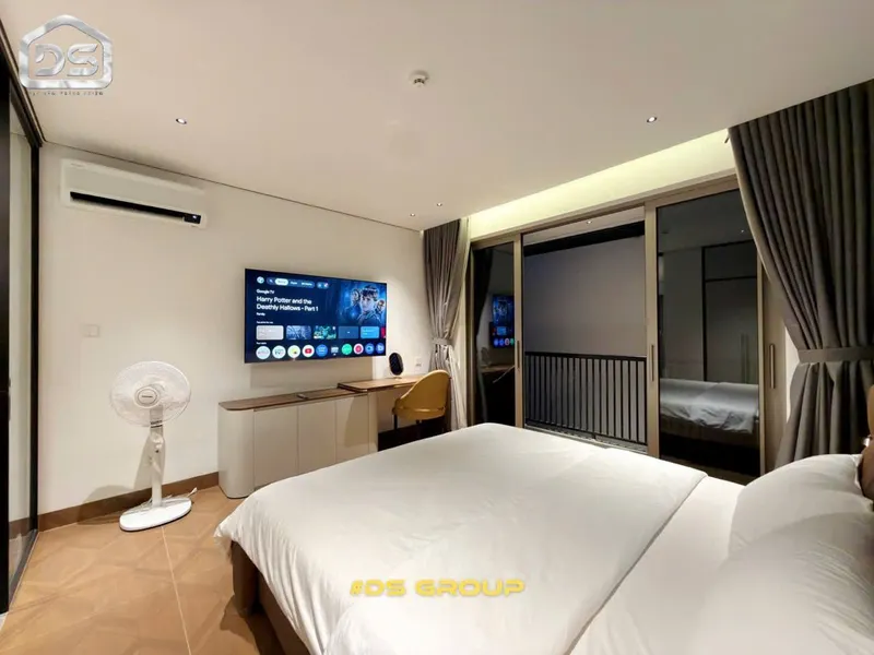 Luxury 1-bedroom European-style apartment in Ha Quang 2 (brand new)