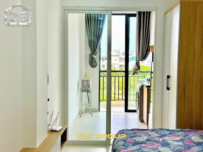 Ha Quang 2 一居室带家具公寓，公园景观，每月 1050 万越南盾 — 3/9