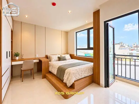 1-bedroom furnished apartment for rent, Thích Quảng Đức - Hà Quang 1, 12.5M VND/month