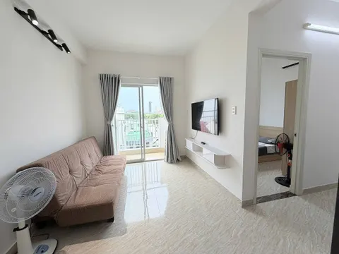 Corner 2-bedroom furnished apartment for rent in Hoang Quan, North Nha Trang