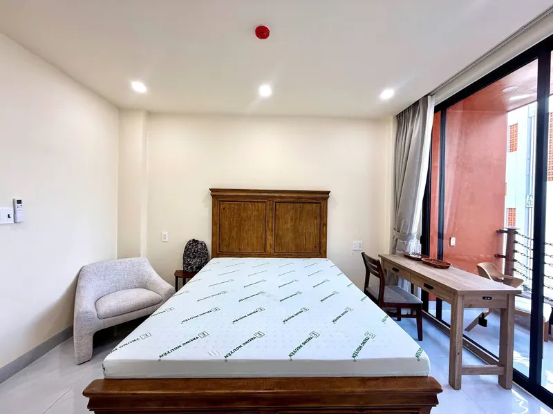 Studio with Balcony, North Nha Trang – 9.5M VND/month, Available from 5 Nov