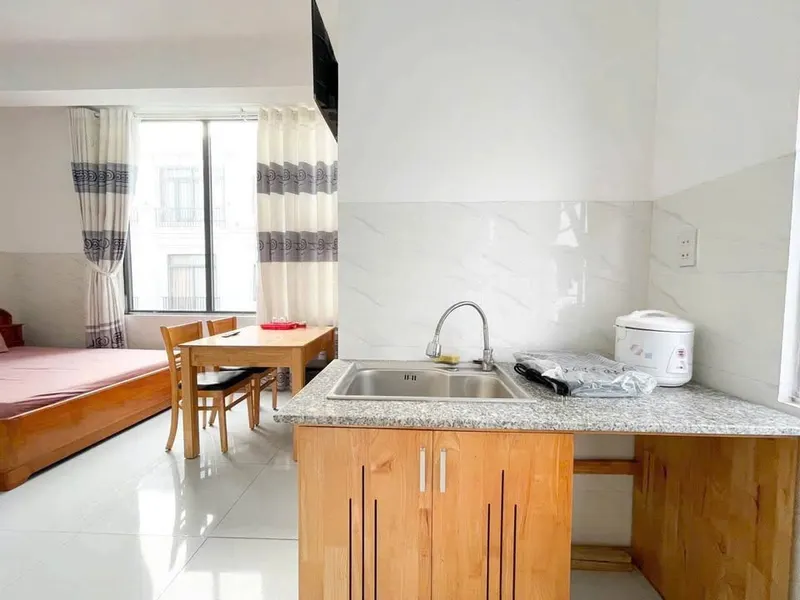 Củ Chi 거리 근처, Vĩnh Hải 가구 완비 아파트 임대, 월 500만 VND — 2/3
