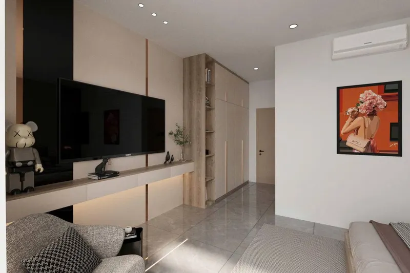 4-bedroom house for rent in Mỹ Gia residential complex, 35M VND/month — 5/8