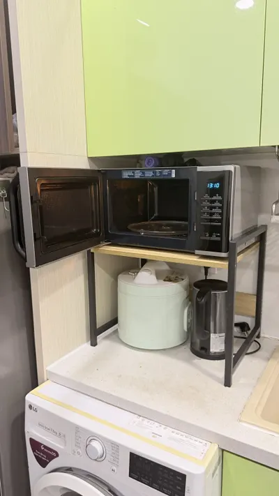 出售三星 MS23K3513AK 23升微波炉，附双层置物架 — 2/8