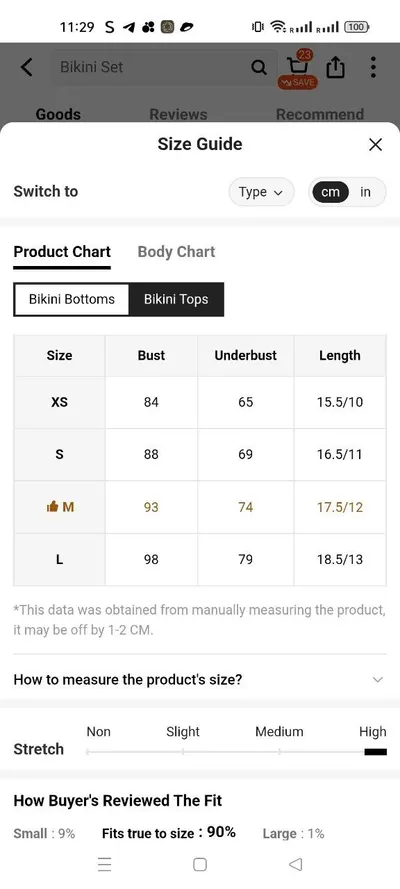 New swimsuit, size M, for sale — 5/6