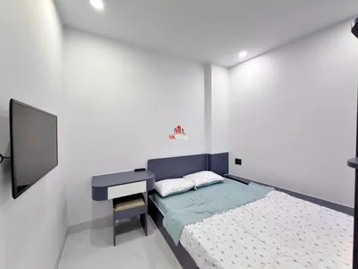 1-bedroom furnished apartment, Doan Tran Nghiep alley 84, 9.5M VND/month — 5/7