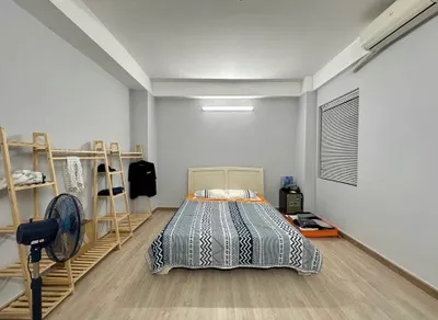 2-bedroom apartment for long-term rent, 60 Nguyen Thien Thuat, 15M VND/month — 2/7