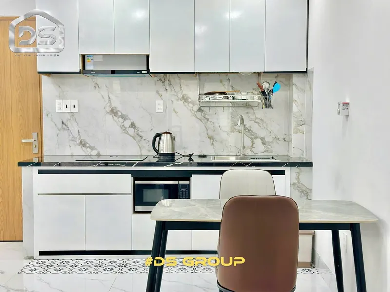 Pet-friendly 1-bedroom apartment with balcony in Ha Quang 2 — 2/3