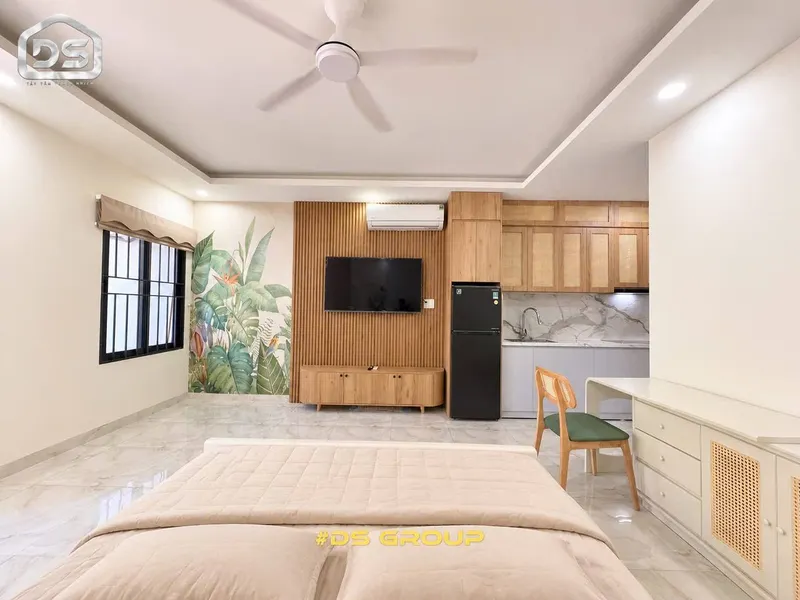 Cozy Nature studio at To Hieu, 40 m², new, 13M VND/month — 3/3