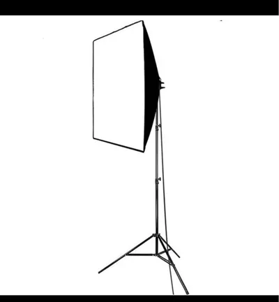 Softbox on Stand with Studio Light – Cold Color, EU Plug — 2/3