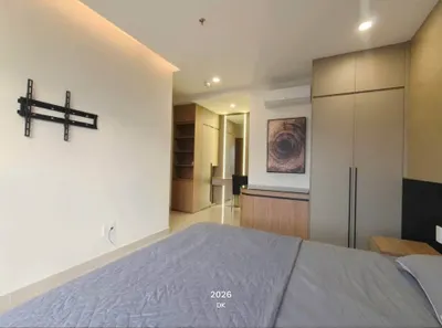 2-bedroom apartment for rent, lake-diagonal view, 22M VND/month — 3/5