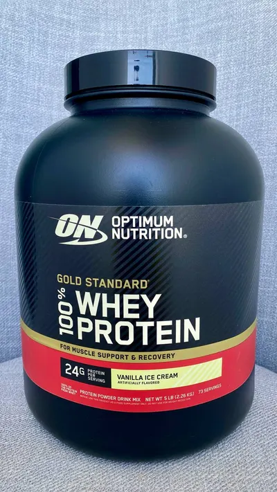 ON Gold Standard 100% Whey protein (vanilla), sealed