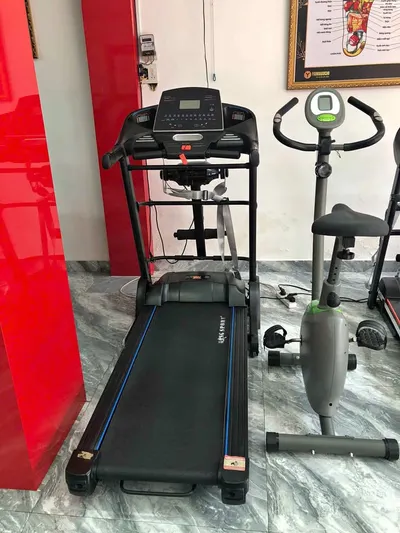 Clearance: treadmill and exercise bike combo for sale