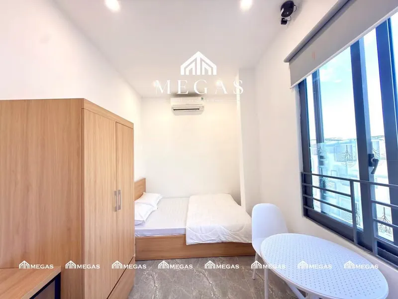 Furnished studio apartment for rent on Đồng Nai street, 7M VND/month — 2/4