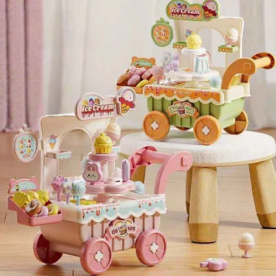 Ice cream cart toy set, 220,000 VND (with battery) — 4/9